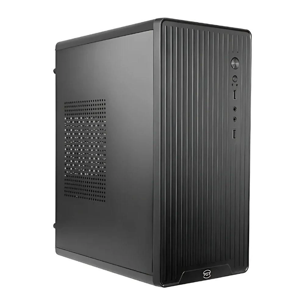 Gabinete Oficce Micro ATX e ITX Plástico Metal sem Fonte Preto TCN