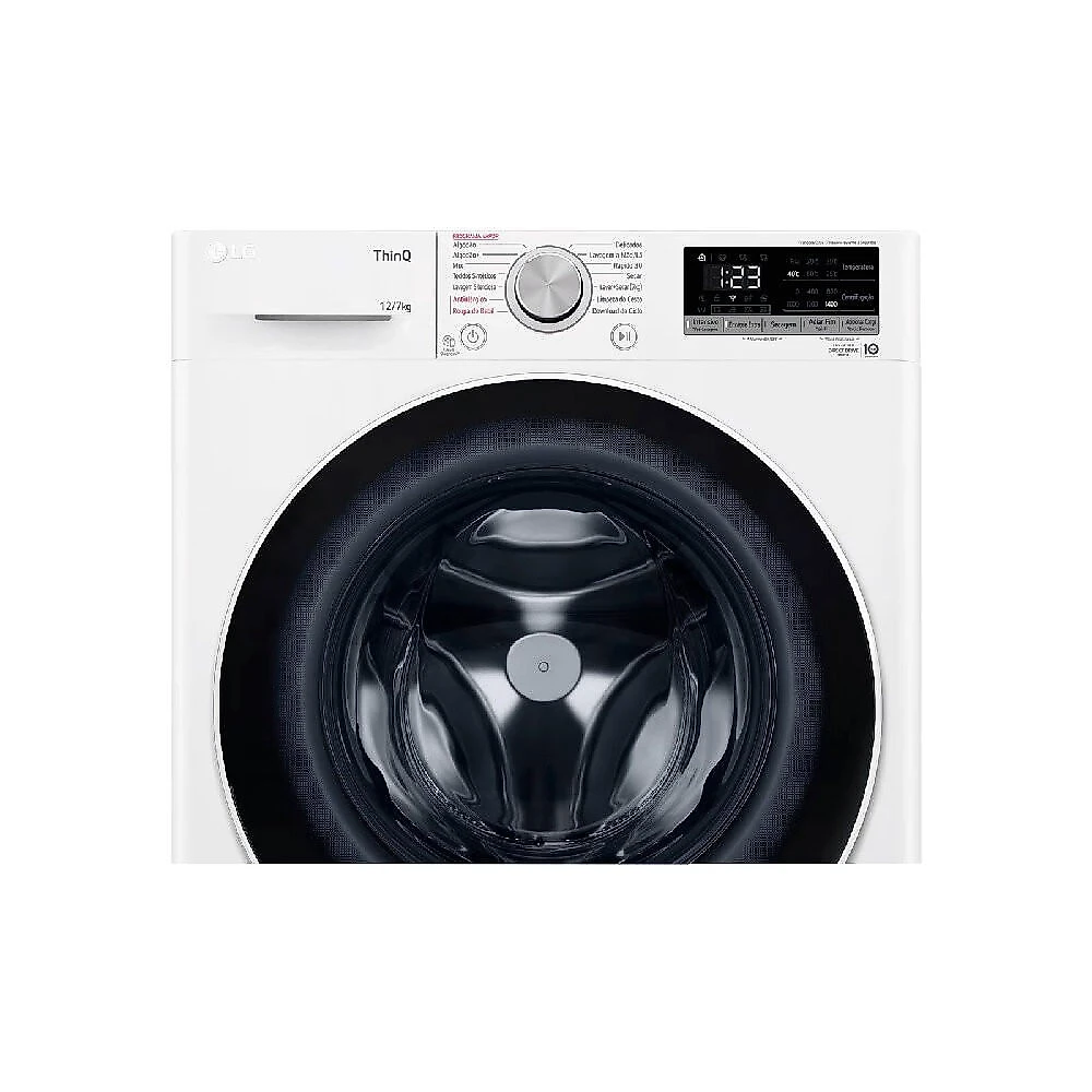 Lava e Seca LG Smart VC4 12 kg com Inteligência Artificial AIDD - CV5012WCA Branco - 110V