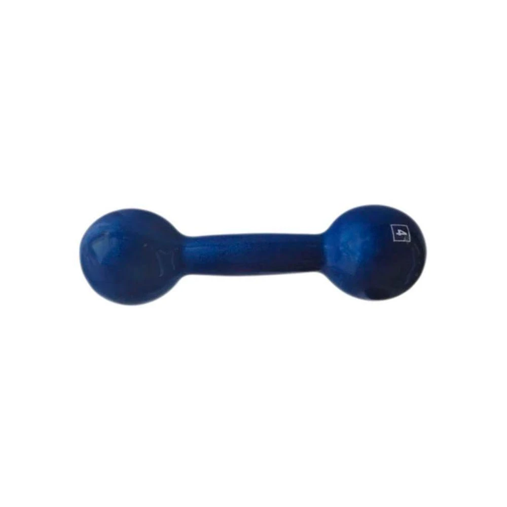Halter Ferro Fundido Emborrachado 4,0kg para Academia e Exercícios Anilhas Fitness