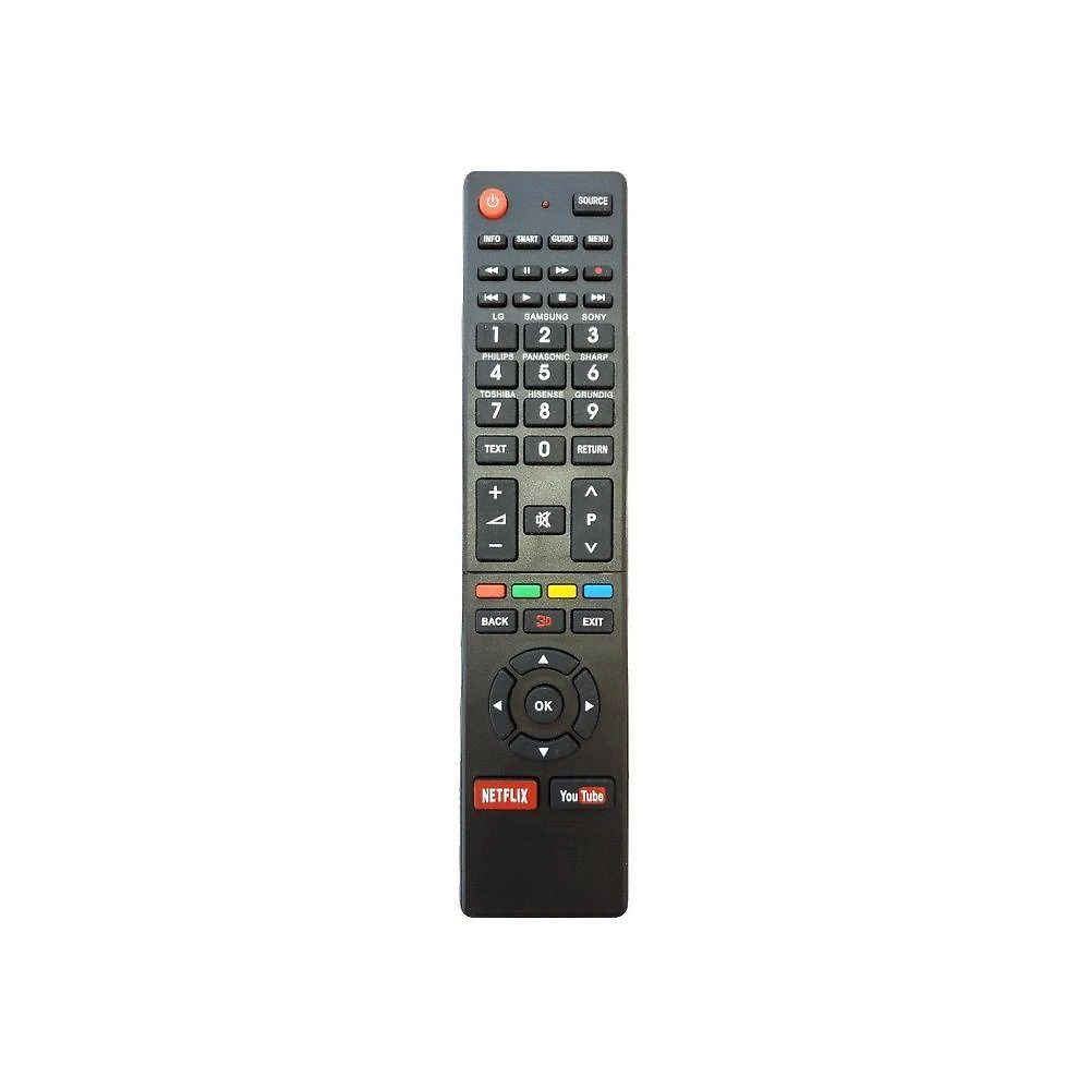 Controle Remoto Universal Grupo MXT 01369 Smart TV LED e LCD