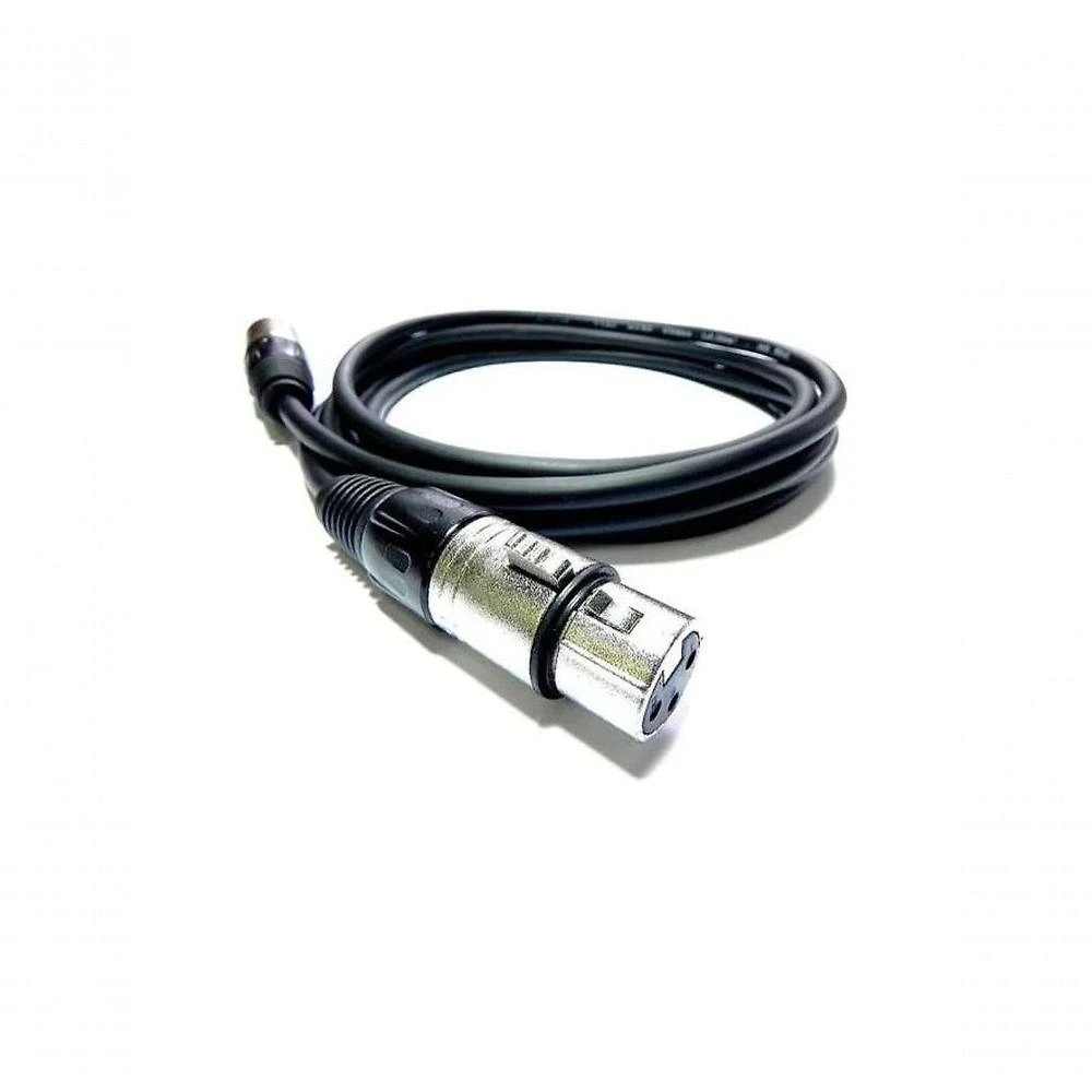 Cabo Cannon CBCN0002 10M com Conector Macho para Fêmea para Áudios e Vídeos Preto NWT