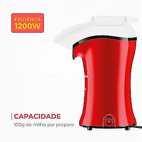 Pipoqueira Mondial PopFlix PP-03 - Vermelha 110V