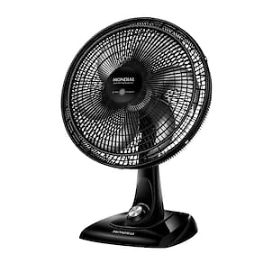 Ventilador de Mesa Mondial Super Power 40cm VSP40 B 6 Pás 3 Velocidades Preto