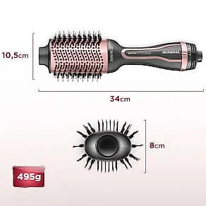 Escova Secadora Mondial Keratin ES-11 1200W Grey Rose - Bivolt