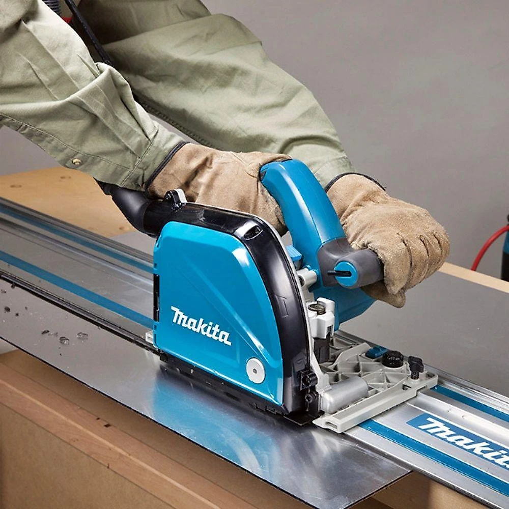 Fresadora alumínio 1300w com disco maleta mak-pac adaptável a coletor de pó ca5000xj 127v makita