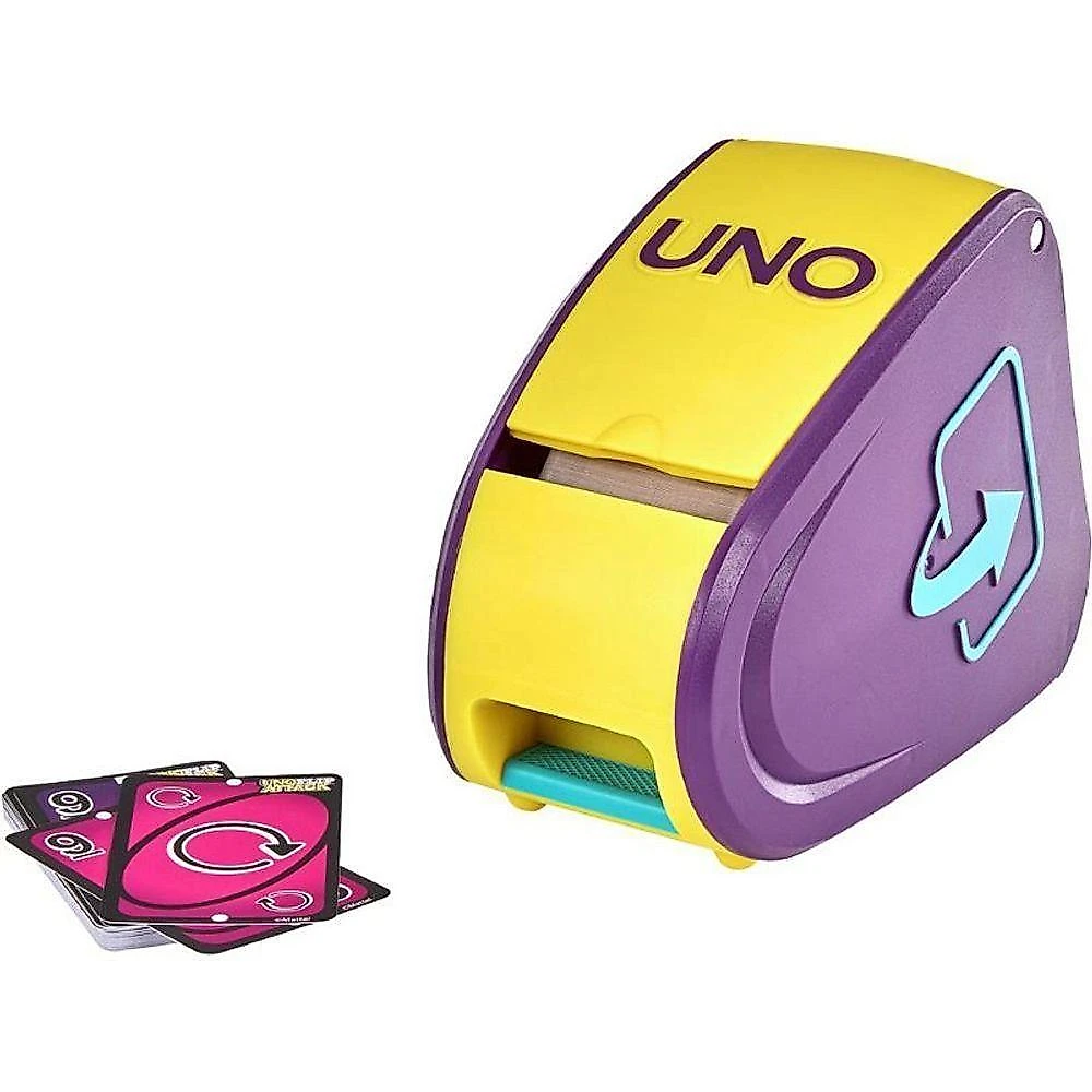 Jogo UNO Flip Attack com Máquina Dispara Cartas Mattel