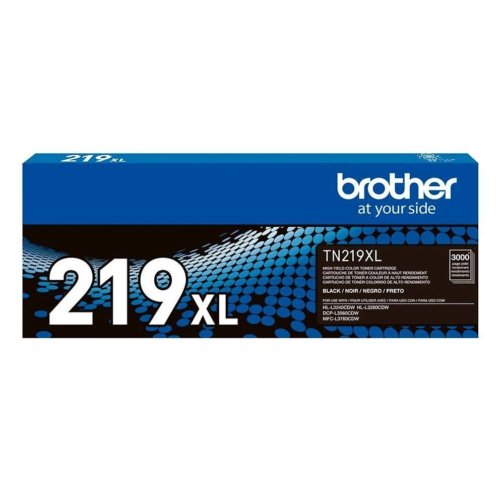 Toner Tn219xlbkbr para Até 3000 Páginas Preto Compatível com Hll3240cdw e Dcpl3560cdw Brother