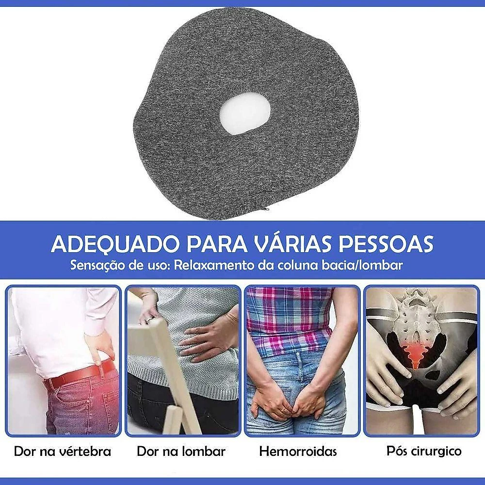 Almofada Ortopédica Ideal Importados BSL3761 Alívio de Dores Lombares 40CM webcontinental-7794412101747
