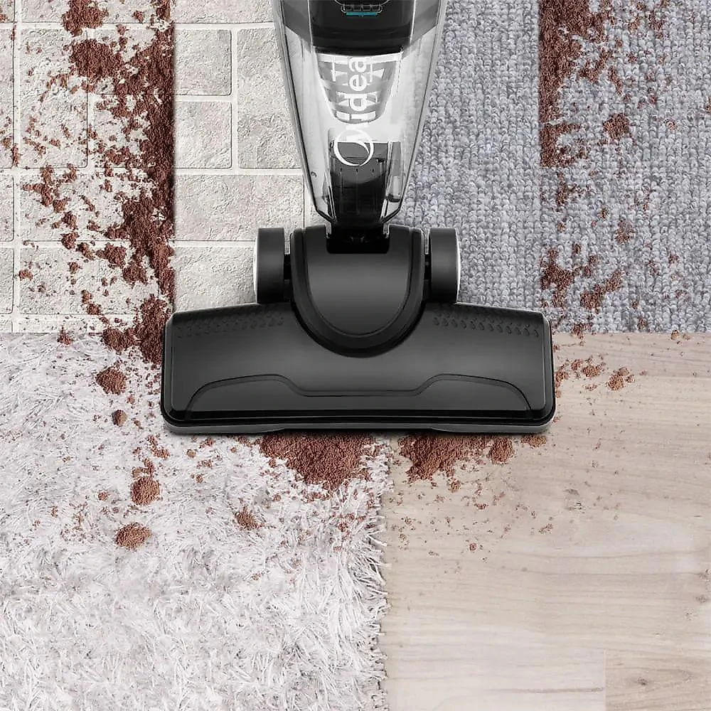 Aspirador de Pó Midea Vertical 2 em 1 Preto e Azul VVA21P2 127V