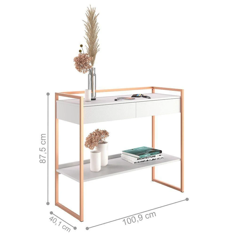 Miniatura Conjunto Buffet E Aparador Industrial - Bege Bege