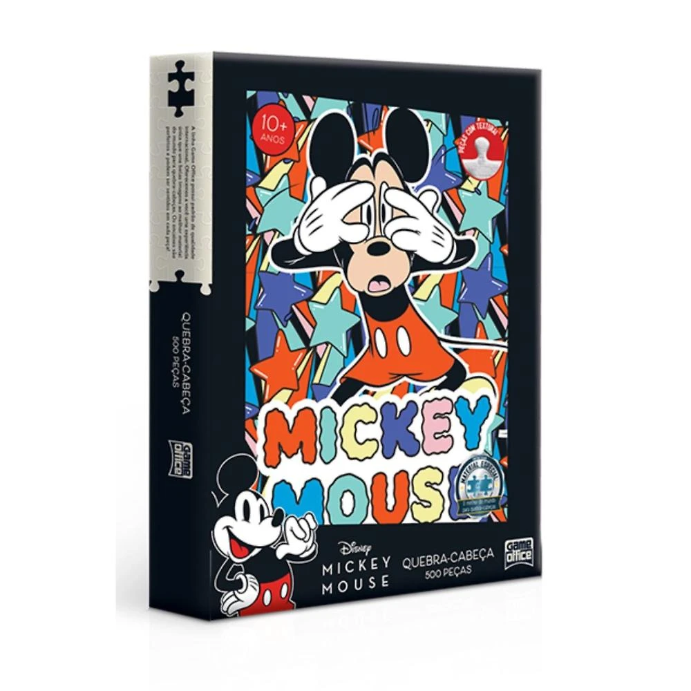 Quebra-cabeça – 500 peças – Mickey Mouse