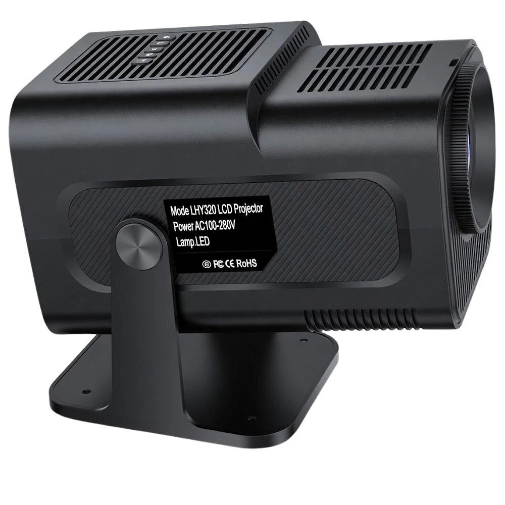 Projetor MDM HY320 Home Cinema Full HD 1080P 390 ANSI Lumens Contraste 10.000:1 Bivolt