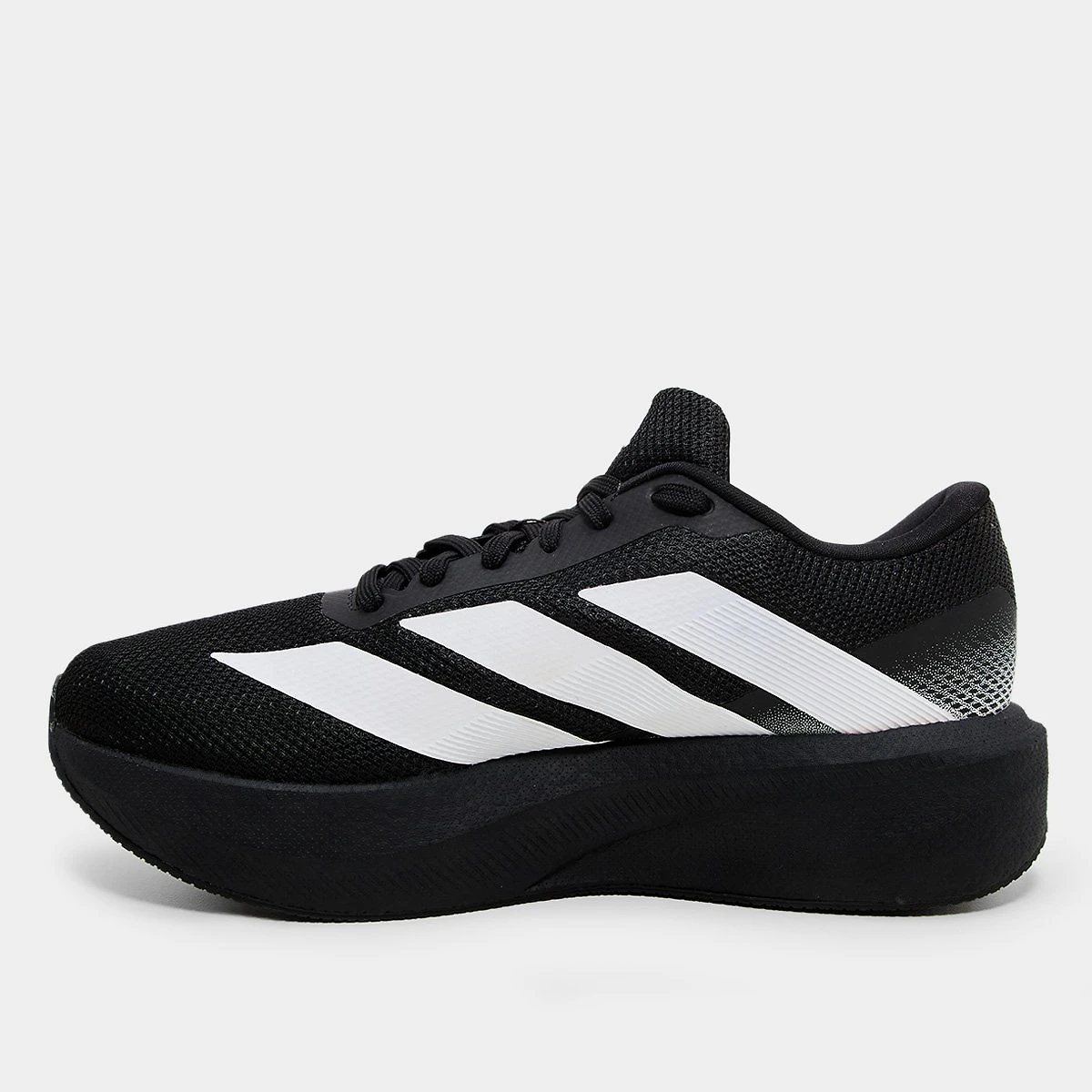 Miniatura Tênis Adidas Latin Run 3 0 Preto+Branco - 34