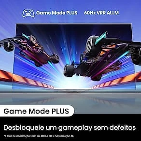 Smart TV 65” Hisense 65A6N DLED 4K UHD HDR10+ Dolby Vision Controle por Voz Alexa AirPlay