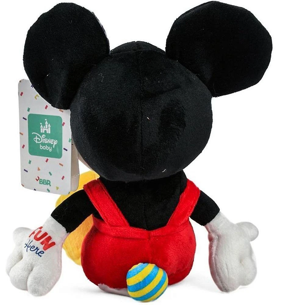 Pelúcia Mickey Disney Baby Treme Sensorial 20cm Preta Disney