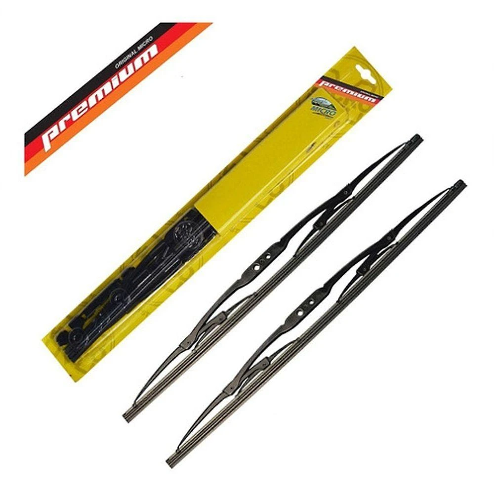 Par de Palhetas Dianteiras 21-19 POL F103 Hilux SW4 G2 05 a 15 e Hilux G2 05 a 15 Preto Micro Uny