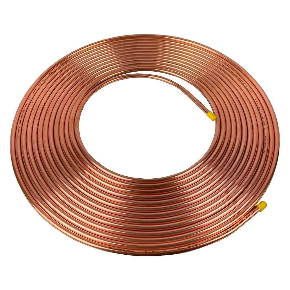 Kit Cano De Cobre 3-8 Gás De Cozinha 10m + Bico Para Mangueira 1 Unidade
