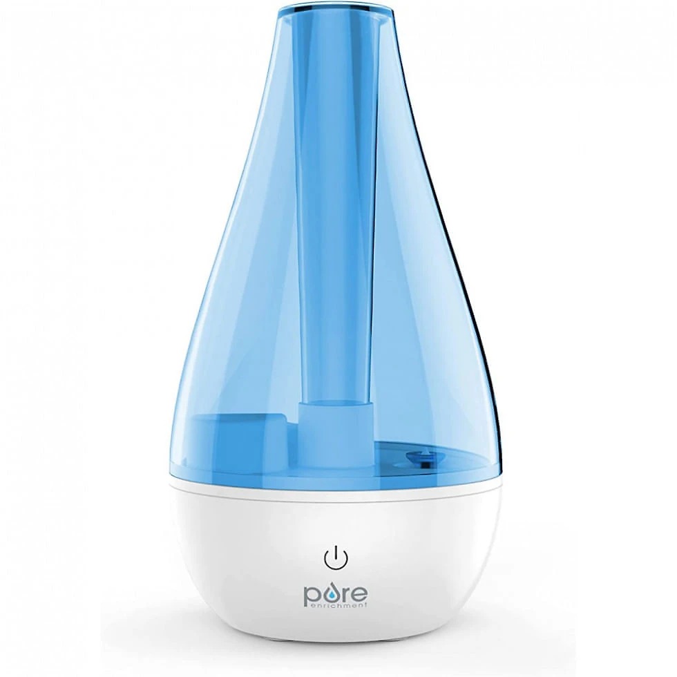 Umidificador Ultrassônico de Névoa Fria 10H de Ação, 2,6 Litros, Cobertura 16m2, 110V, Pure Enrichment, Azul