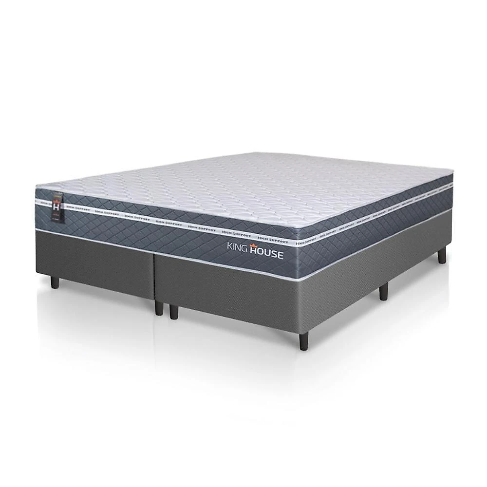 Cama Box Cairo Molas Ensacadas Queen 158x198 King House