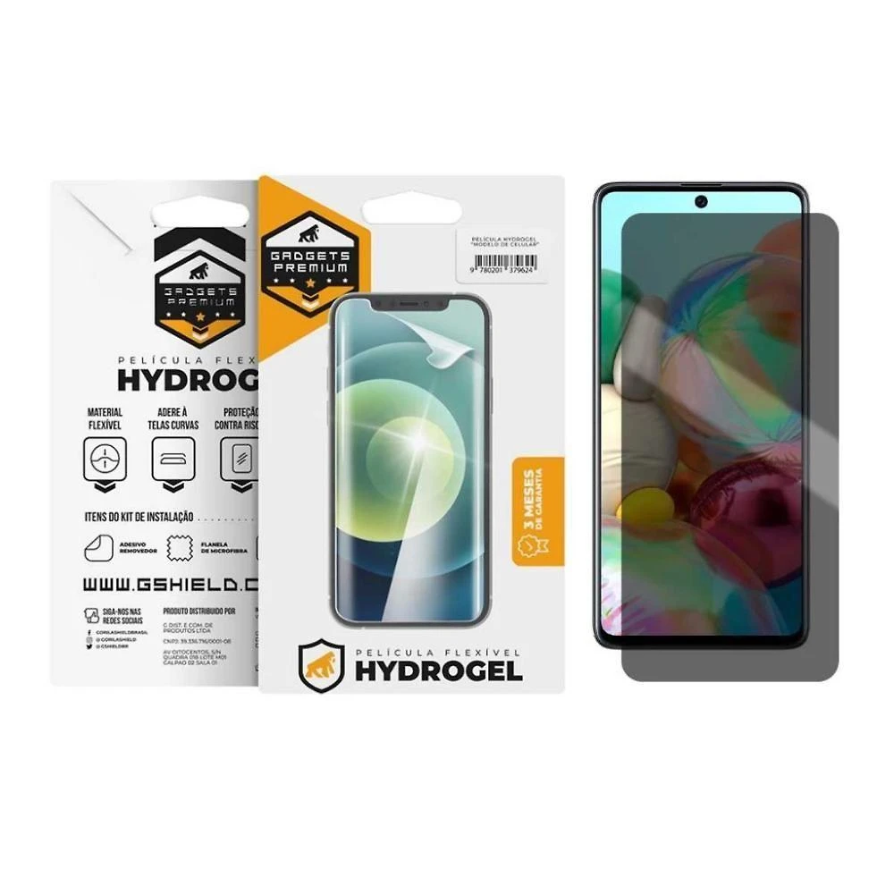 Película Privacidade Hydrogel Para Samsung Galaxy A71 - Gshield