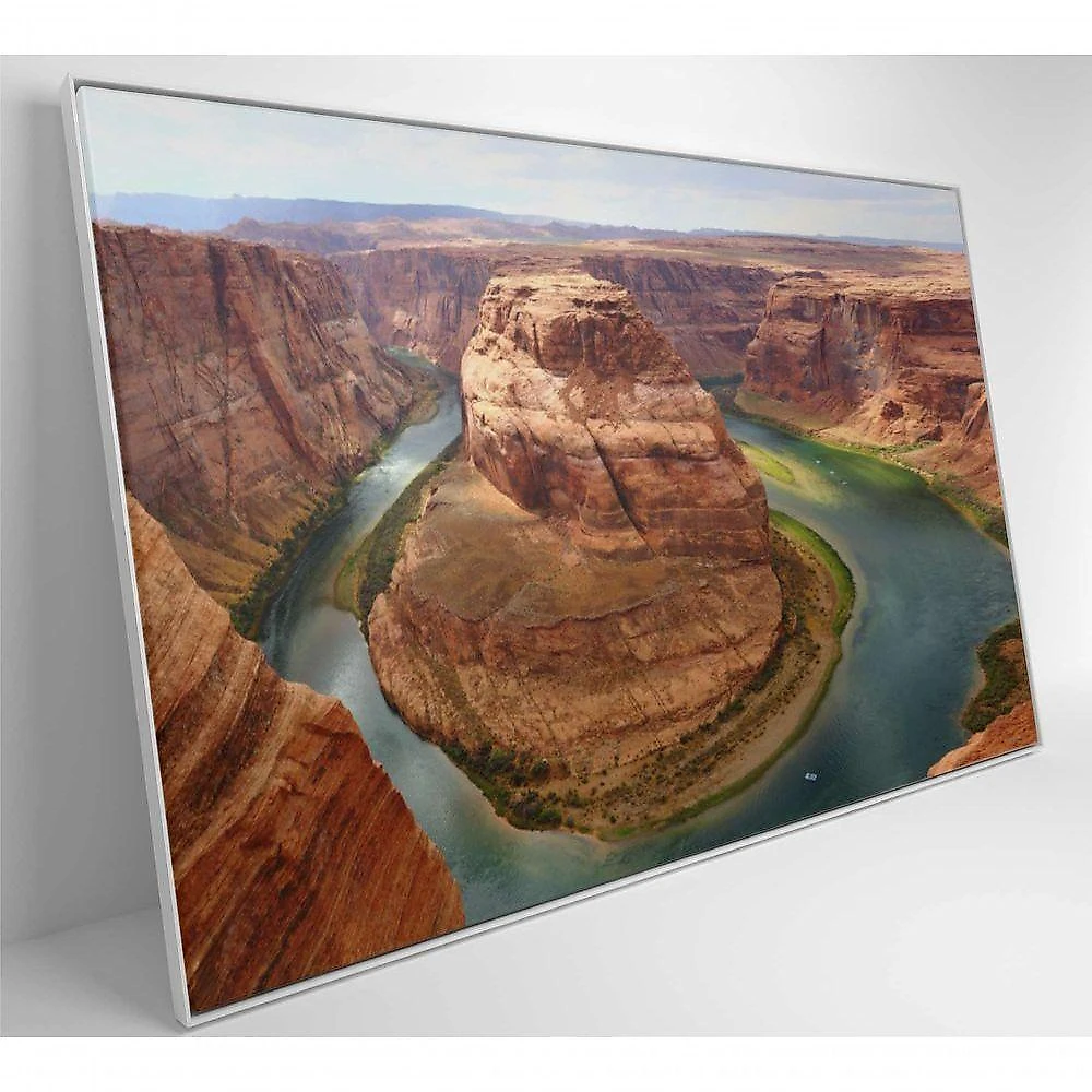 Quadro Horseshoe Bend Arizona 90x60 Cm Vidro Impresso