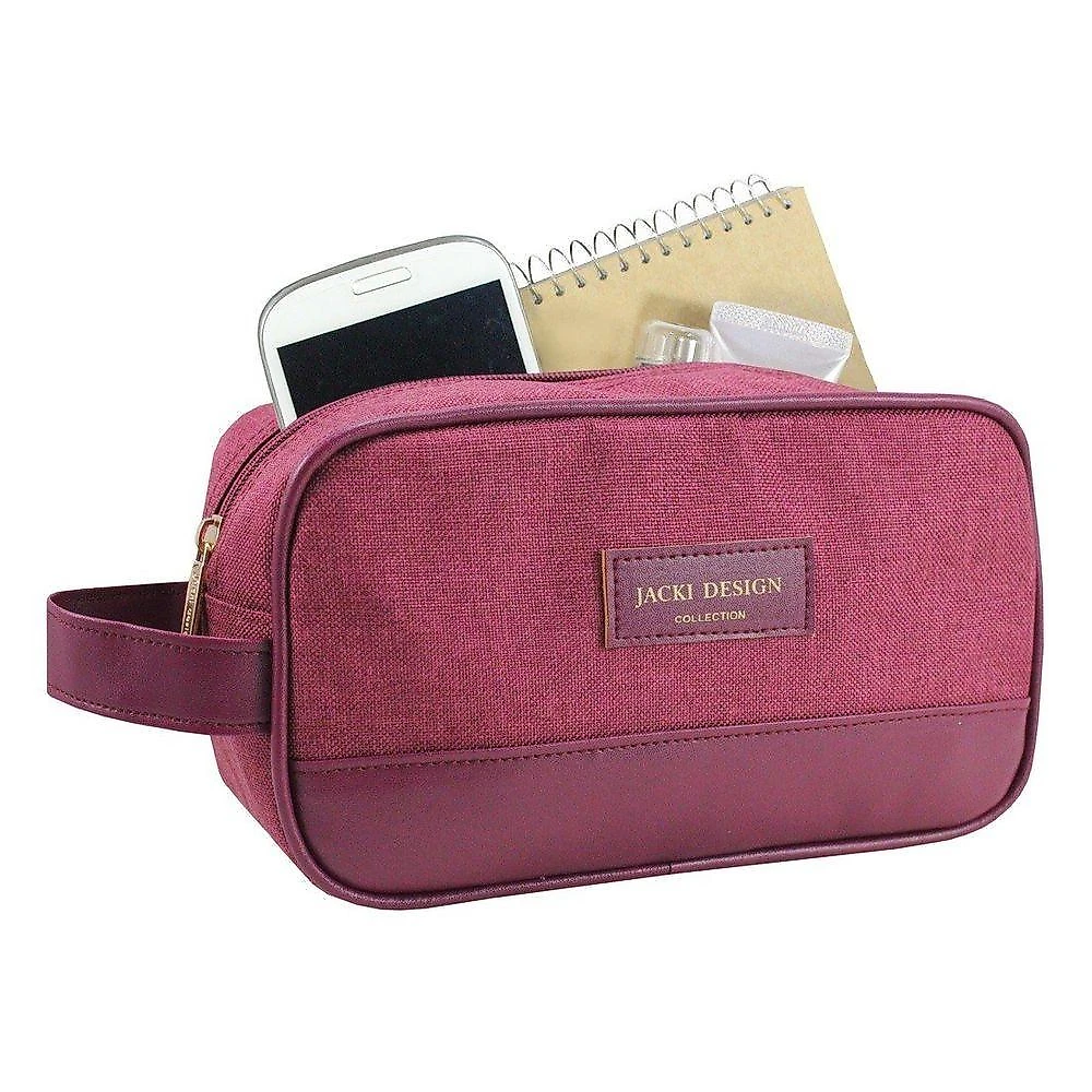 Conjunto De Bolsas Viagem 2 Peças Joy Jacki Design Vinho