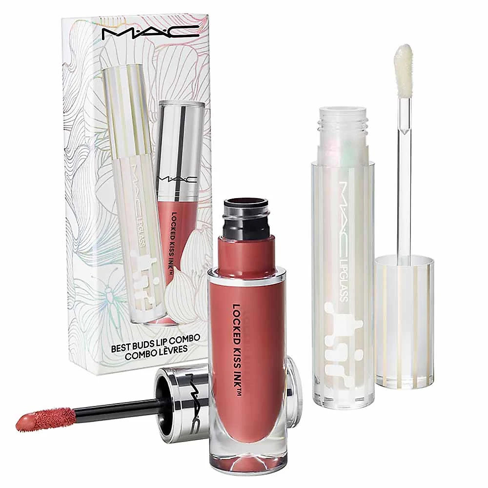 Kit Lip Combo MAC Metamorphosis - Batom Bodacious + Gloss Frosting Kit
