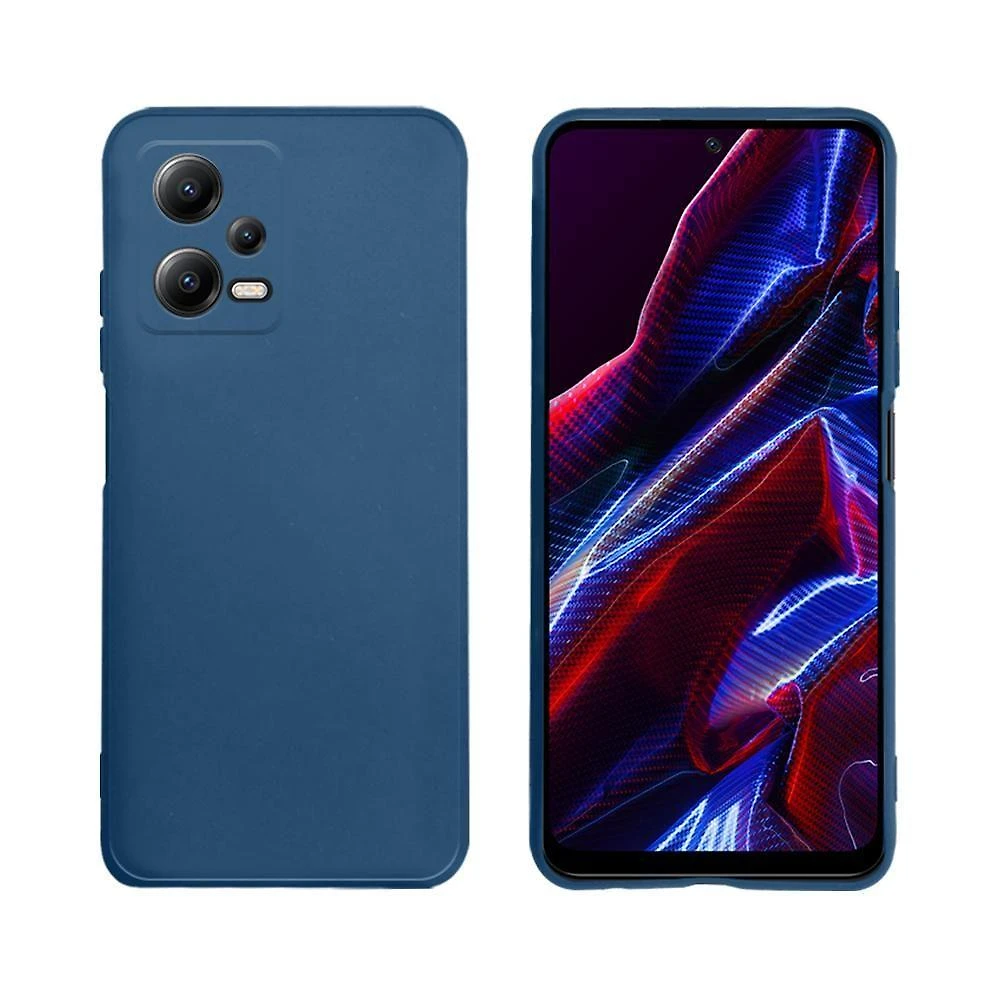 Capa Para Smartphone Poco X5 5g E Redmi Note 12 5g, Azul
