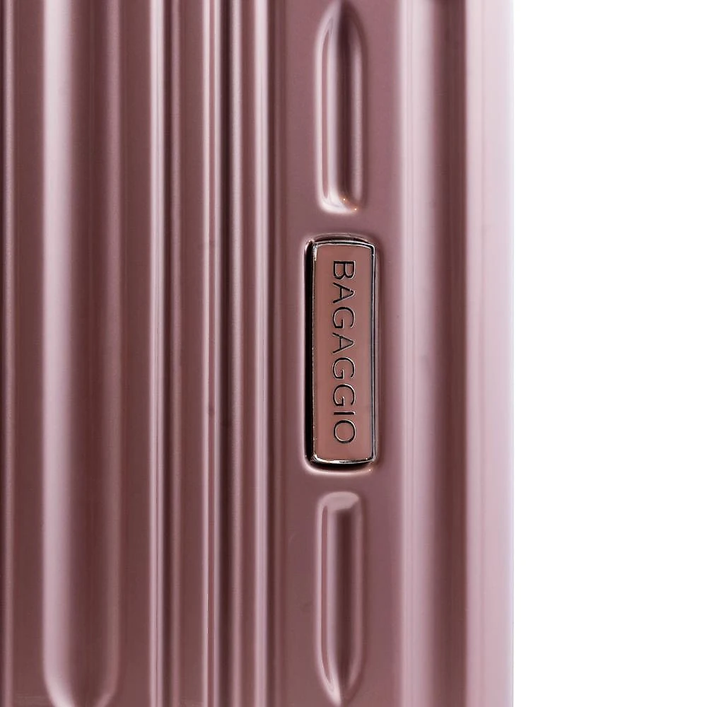 Frasqueira Monte Carlo Policarbonato 14" Rosé Rosé