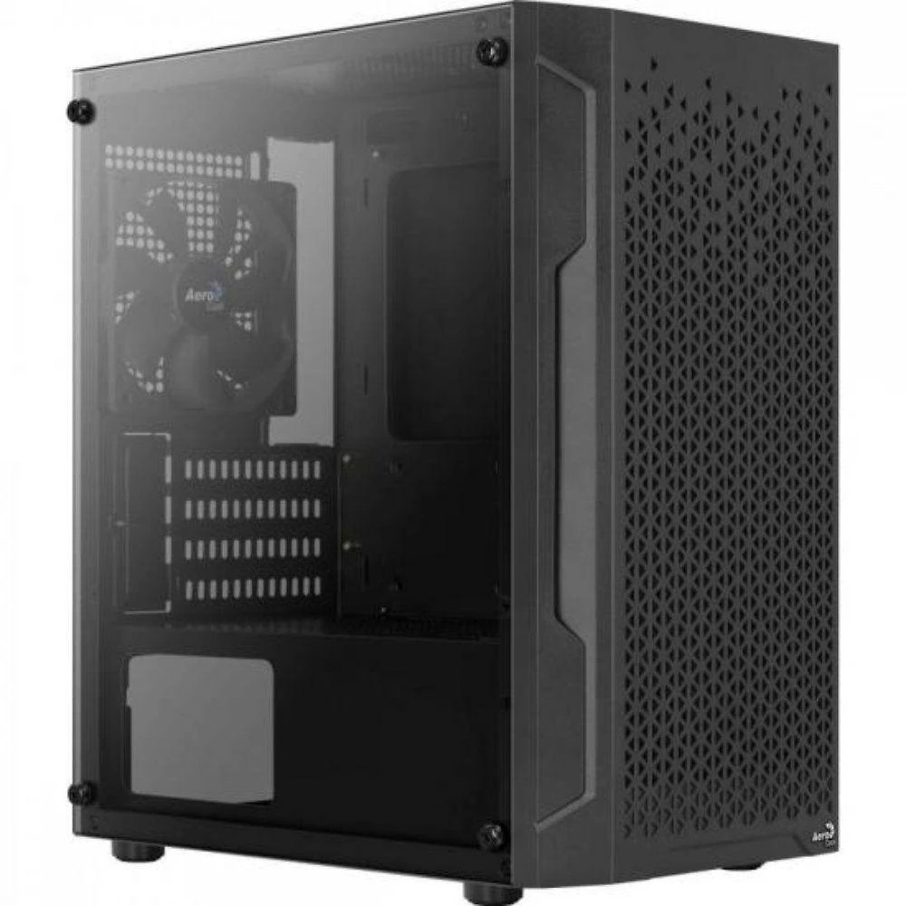 Gabinete Gamer Trinity Mini Tower Micro ATX Vidro Temperado com Suporte para Watercooler Preto