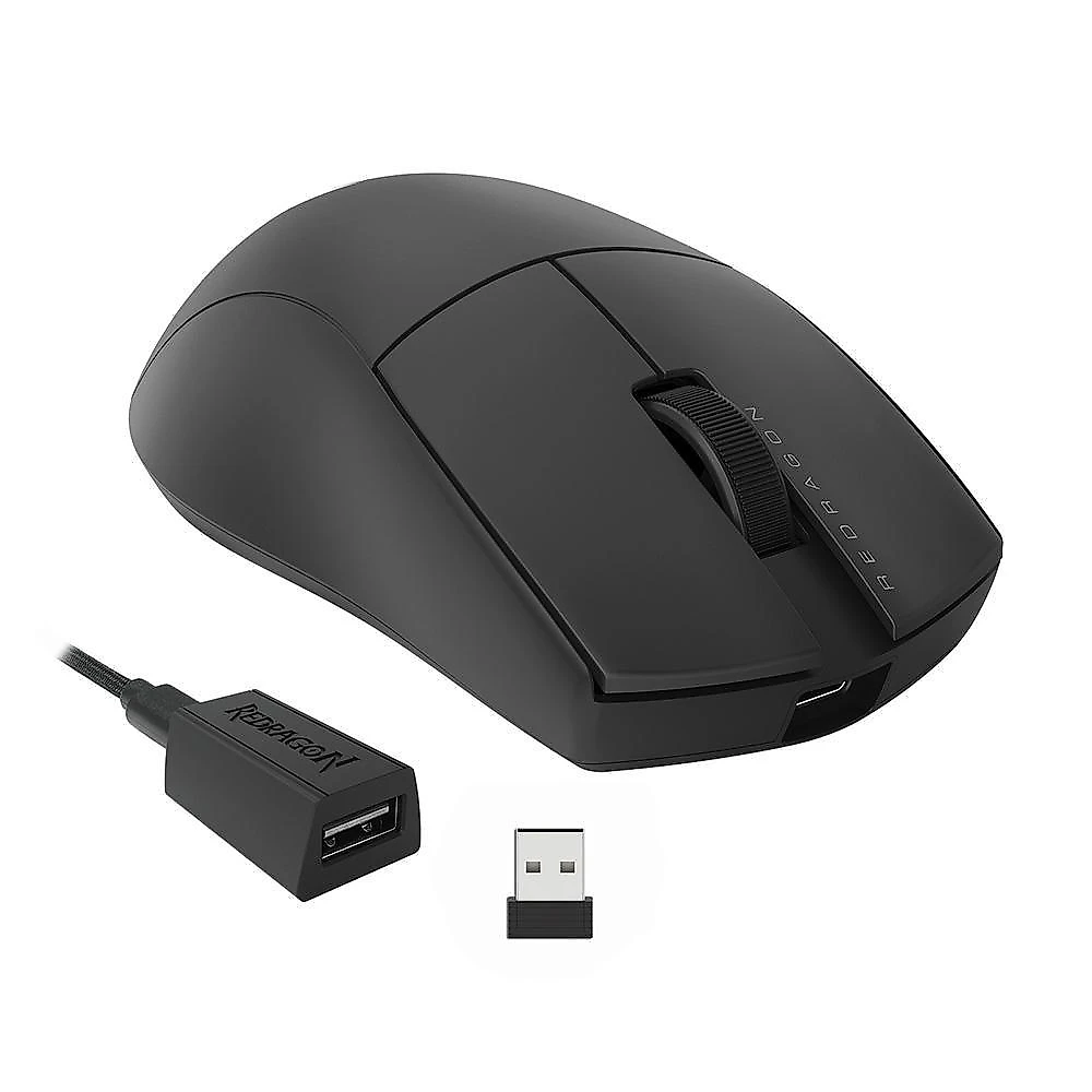Mouse Gamer Sem Fio Redragon King Pro, 26000 DPI, 7 Botões, Wireless, Bluetooth, Preto - M916-PRO-1K