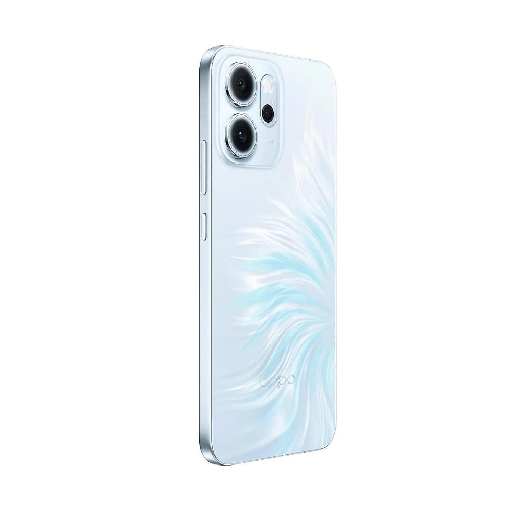 Smartphone oppo reno 14f 5g tela 6,57" 256gb câmera 50mp azul cintilante