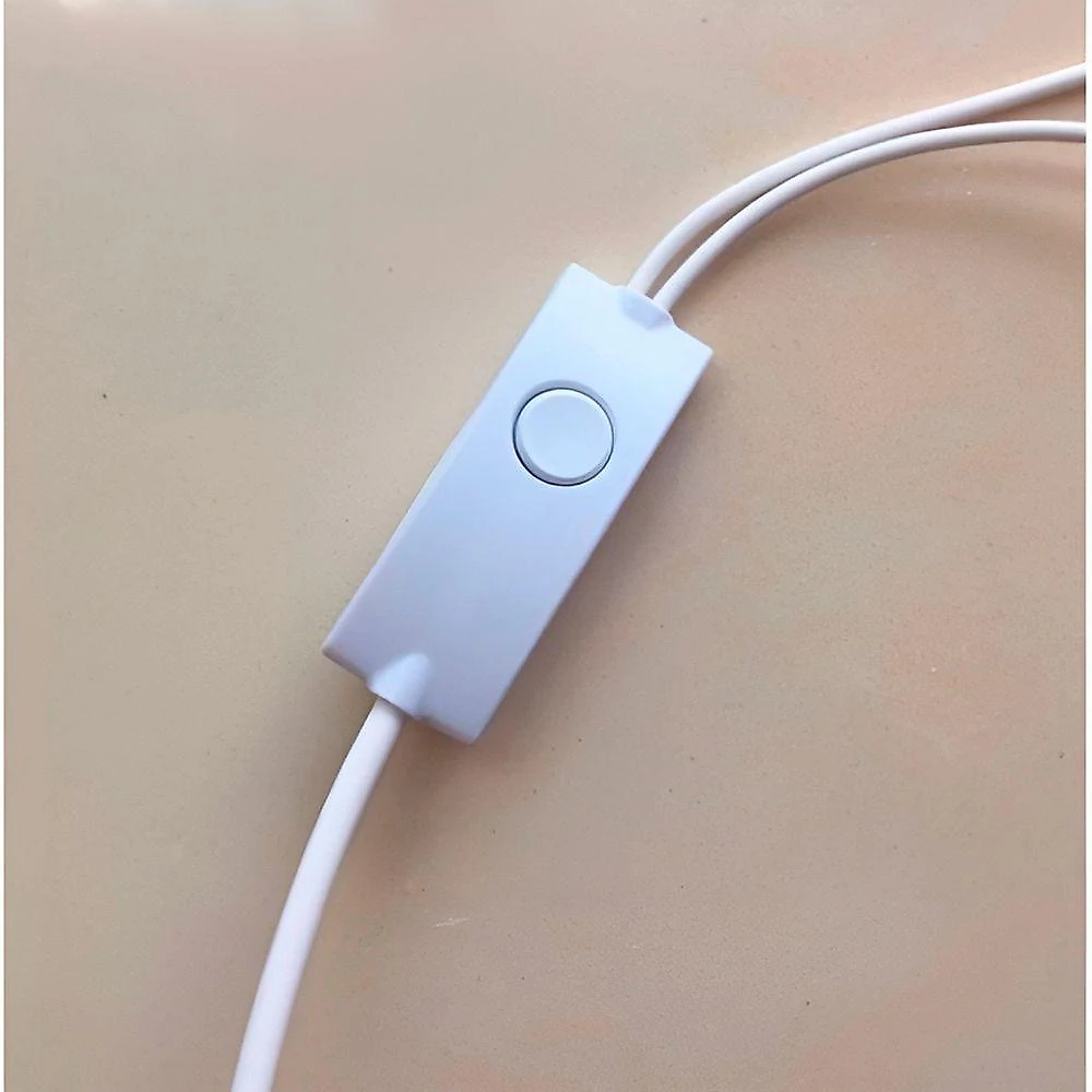 Fone de Ouvido com Fio In-ear HS330 Som Estéreo P2 3,5mm 1,2M Branco
