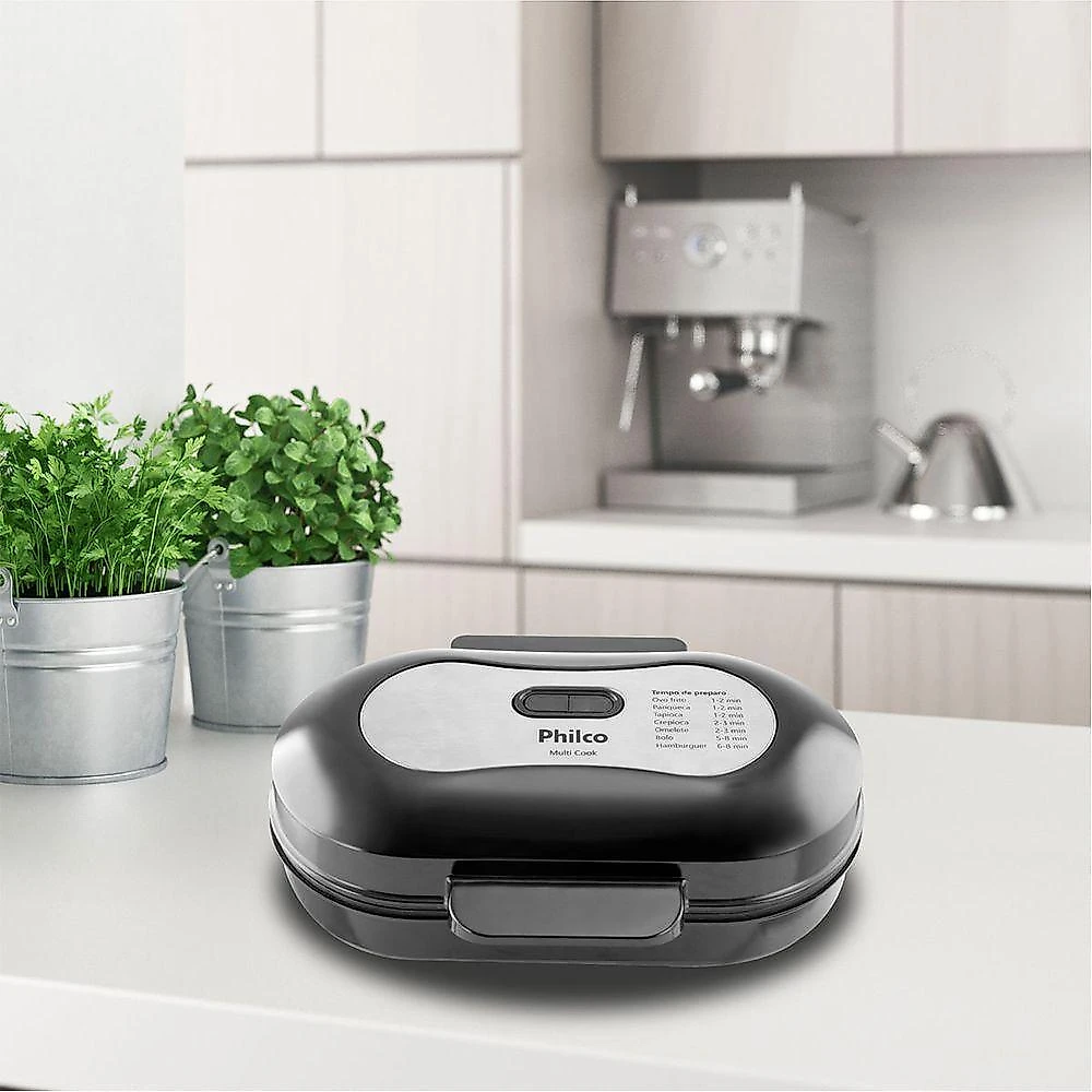 Multi Cook Philco 850W Sem Óleo Maxx Clean Antiaderente 110V