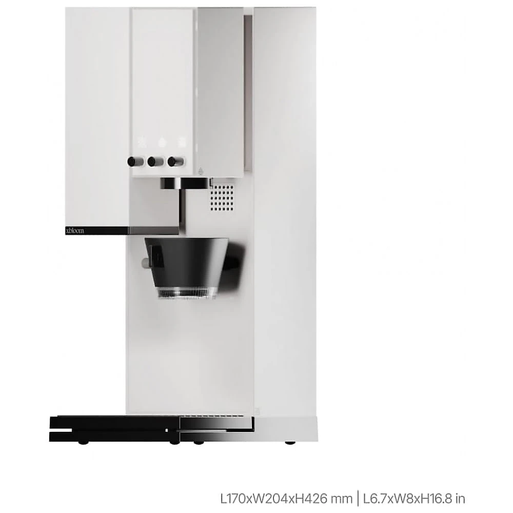 Cafeteira automática pour over xBloom Studio Twilight com moedor integrado, balança e 0,95L 110V