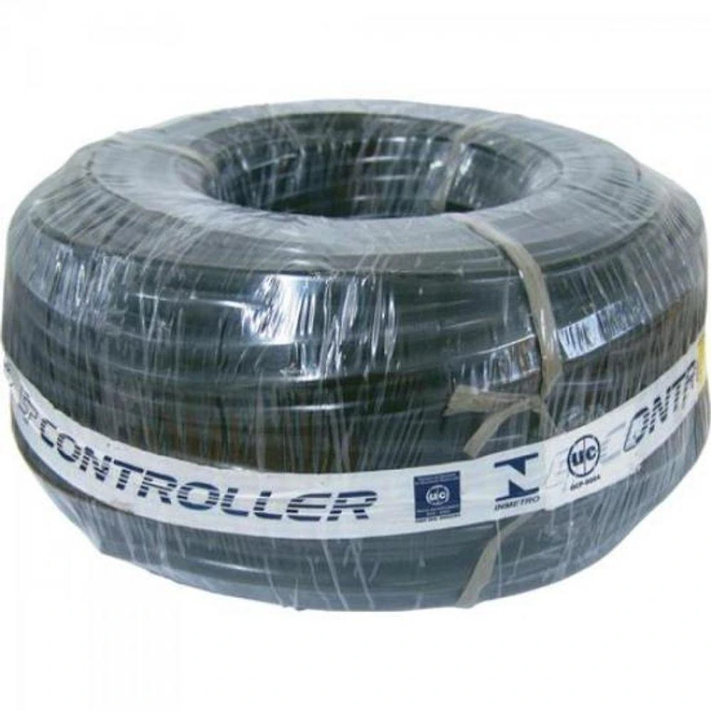 Fio PP F002 2x0,75MM Rolo 100M para Instalações Elétricas Flexíveis Preto Controller
