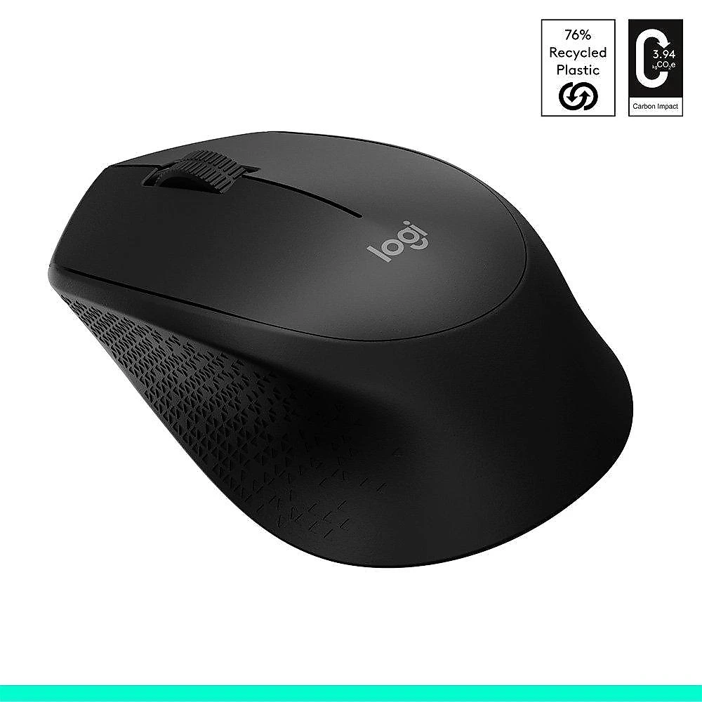 Mouse sem fio Logitech M280 com Conexão USB e Pilha Inclusa, Preto - 910-004284