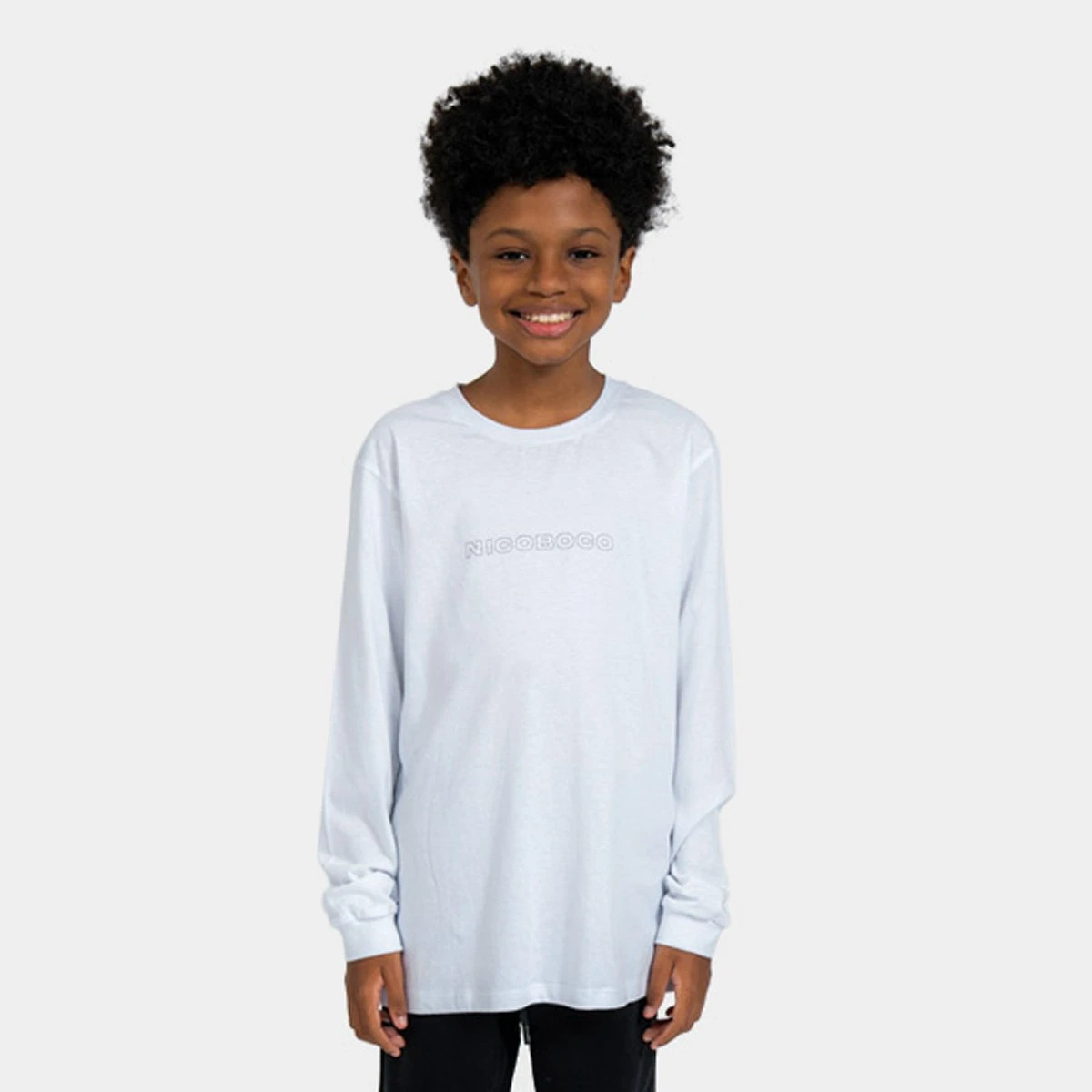 Camiseta Manga Longa Infantil Nicoboco Solar