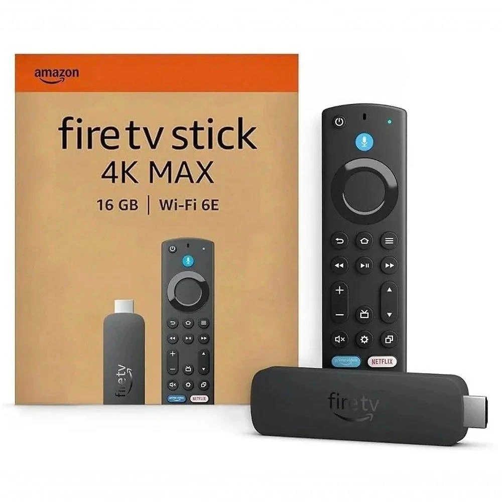 Streaming Amazon Fire TV 4K Max (2a Geração) com Wi-Fi 6 16GB Preto