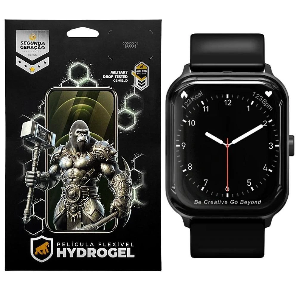 Película Para Relógio Smarwatch Qcy Gts - Hydrogel Hd - Gshield