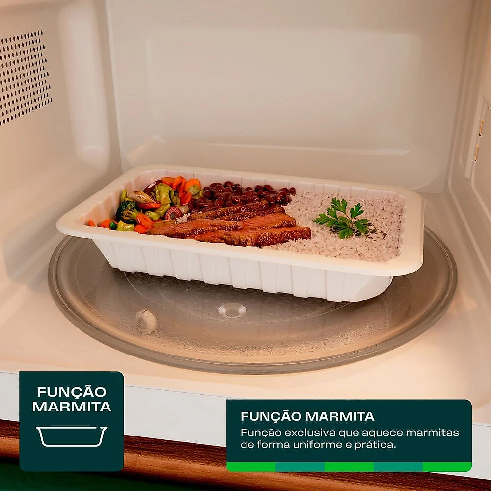 Micro-Ondas CMS23AB 23 Litros Branco Consul Branco - 110V