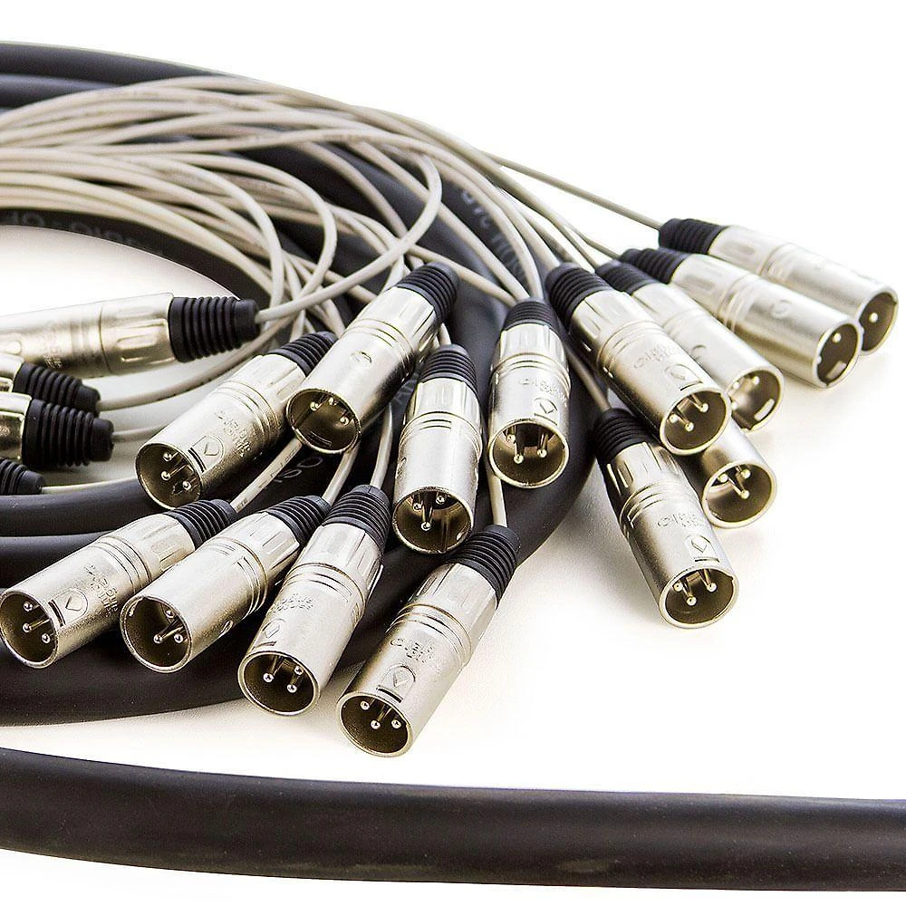 Multicabos Conectores Xlr 24 Vias Santo Angelo - 3 Mt