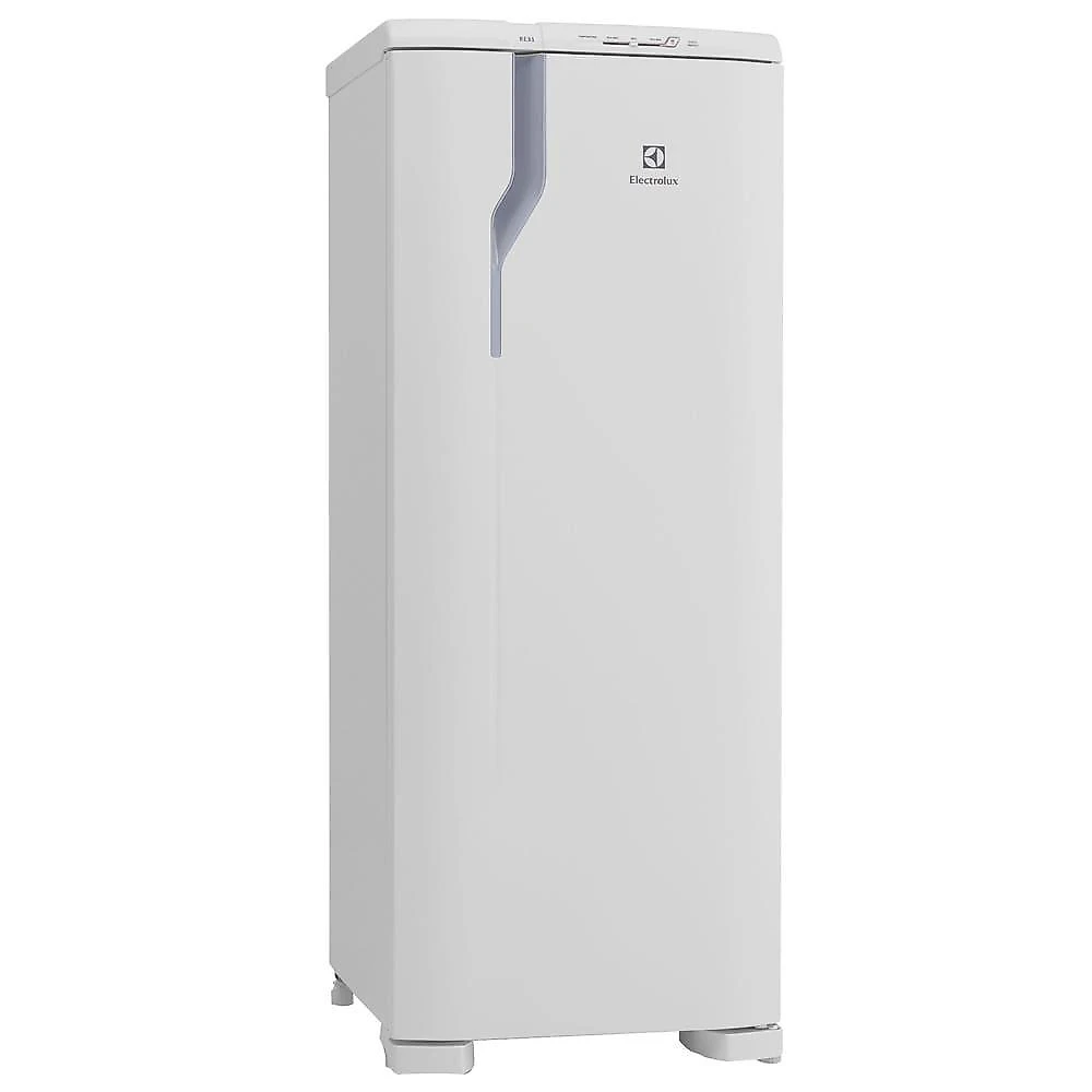 Geladeira electrolux degelo prático re31 com controle de temperatura 240l - branca 110
