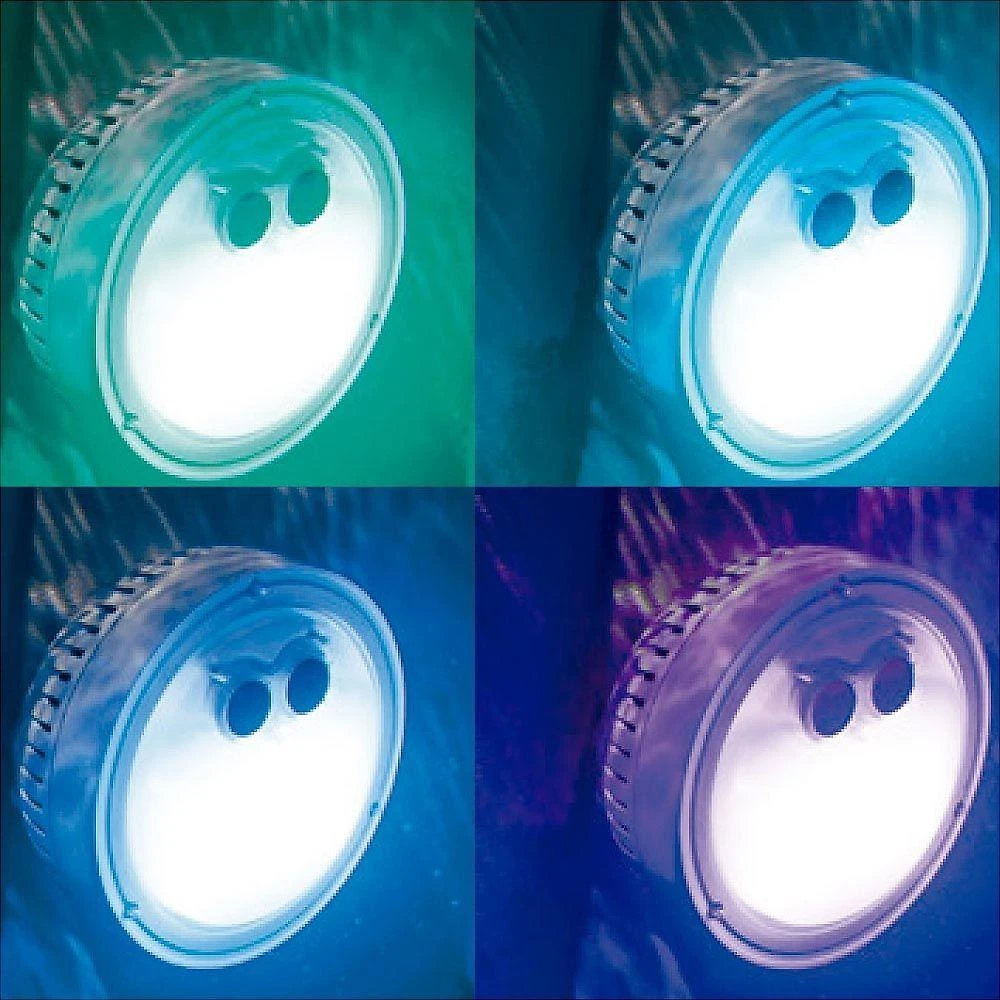 Miniatura Luz Led Multi Colorida Lâmpada Spa Bolhas 5 Cores Intex