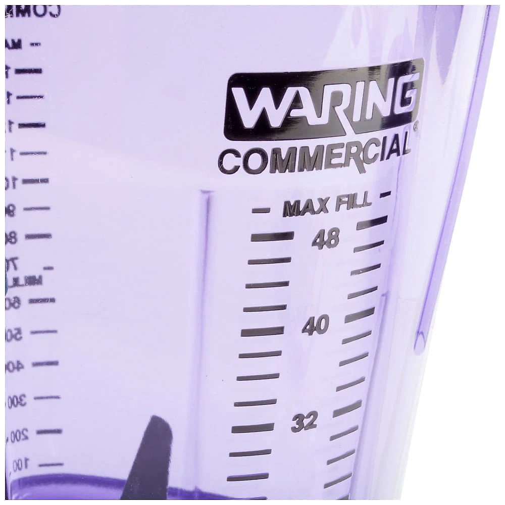 Waring The Raptor Copo de Liquidificador Roxo em Copoliéster 1,42L para Liquidificadores Comerciais