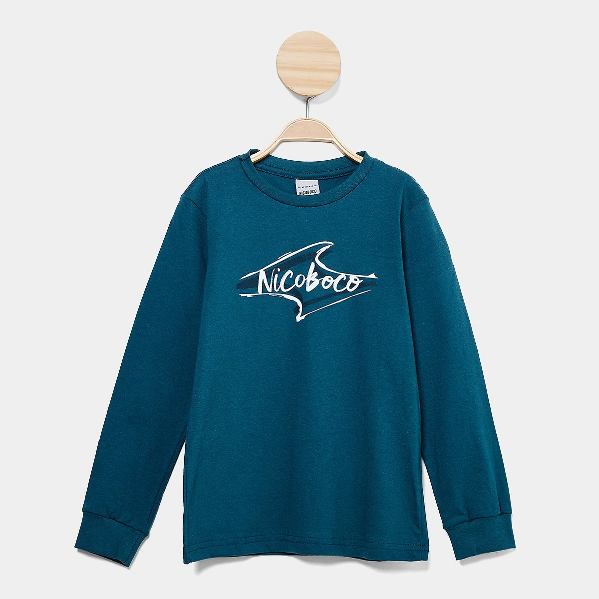 Camiseta Manga Longa Infantil Nicoboco Harmony