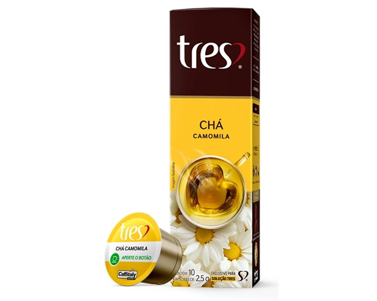 Cápsulas Três Corações Chá de Camomila