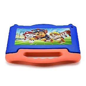Tablet Infantil Multi Chase Patrulha Canina 7” Android 13 GO NB421 Quad-Core Wi-Fi 64GB 2MP Azul e Vermelho