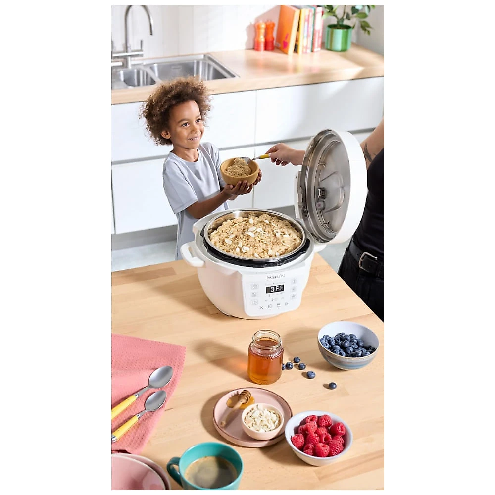 Instant Pot 4 litros RIO Mini 7in1 MultiCooker, Panela de Pressão, Fogão Lento, Refogar, Cozinhar a Vapor, Fazedor de Arroz, Iogurte e Aquecedor