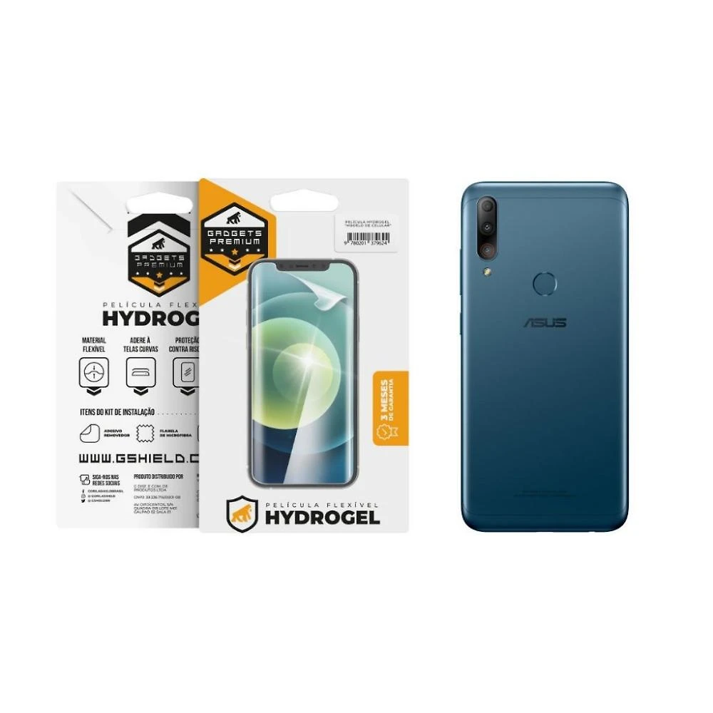 Película para Asus Zenfone Max Shot - Traseira Hydrogel HD- Gshield